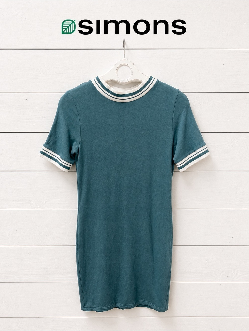 TWIK – Green sporty t-shirt dress – Size L
